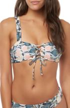 Women's O'neill Teegan Lace-up Bikini Top