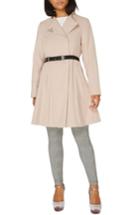 Women's Dorothy Perkins Skirted Coat Us / 10 Uk - Pink