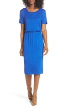 Women's Charles Henry T-shirt Dress, Size - Blue