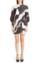 Women's Chloe Galaxy Print Cady Dress Us / 34 Fr - Black