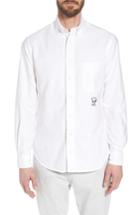 Men's Gitman Snoopy Sport Shirt - White