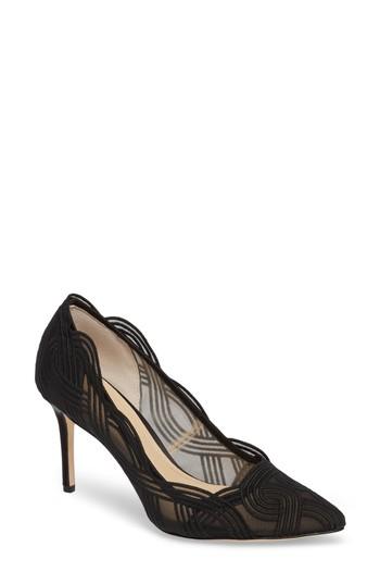 Women's Imagine Vince Camuto Maeson Textured Mesh Pump M - Black