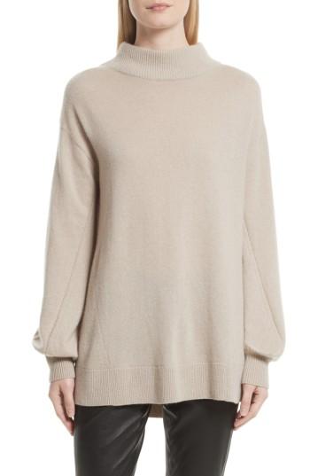 Women's Rag & Bone Ace Cashmere Turtleneck Sweater - Grey