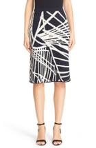 Women's Lafayette 148 New York Spindled Jacquard Skirt