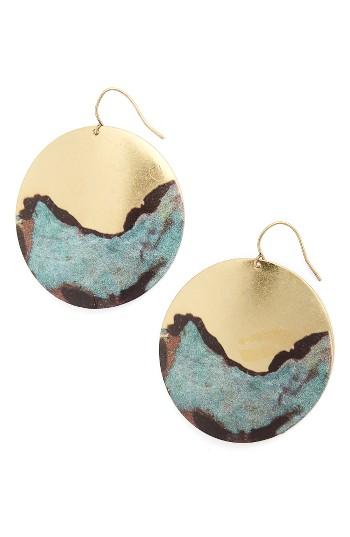 Women's Natasha Couture Disc Earrings