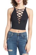 Women's Leith Lace-up Crop Tank
