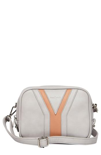 Urban Originals Late Night Vegan Leather Crossbody Bag - Grey