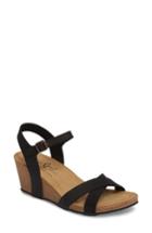 Women's Bos. & Co. Lucca Wedge Sandal .5-6us / 36eu - Black