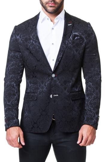 Men's Maceoo Descartes Royalty Blazer (s) - Black