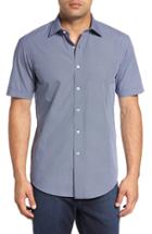 Men's Bugatchi Shaped Fit Graphic Print Sport Shirt
