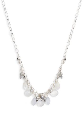 Women's Chan Luu Pearl Charm Necklace