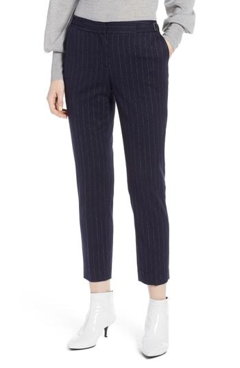 Women's Halogen Slim Stretch Crepe Pants - Blue