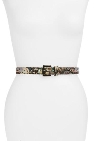 Women's Steve Madden Brocade Belt - Purple