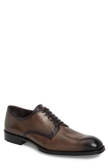 Men's To Boot New York Academy Plain Toe Derby M - Brown