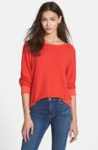 Women's Wildfox 'baggy Beach Jumper' Pullover, Size - Red