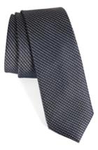 Men's Calibrate Accent Grid Silk Tie