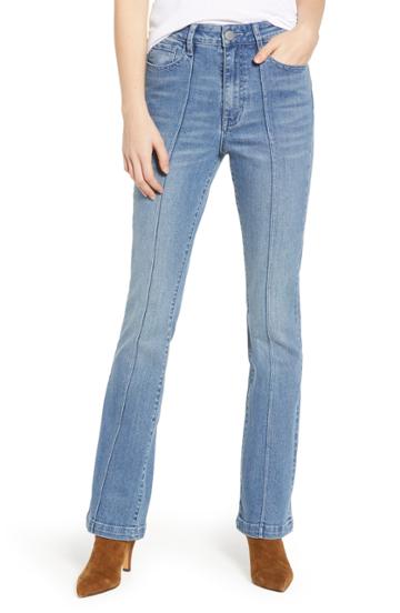 Women's Prosperity Denim Pintuck Flare Jeans