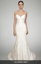 Women's Matthew Christopher Trumpet Gown, Size In Store Only - White