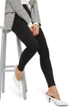 Women's Topshop Joni High Waist Skinny Jeans W X 30l (fits Like 24w) - Black