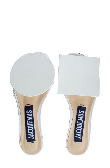 Women's Jacquemus Les Sandales Rond Carre Sandal Us / 36eu - White