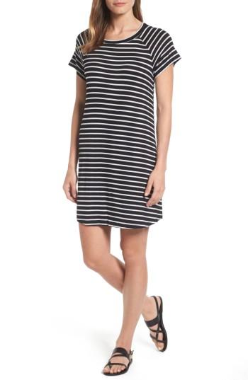 Women's Bobeau Back Cutout Tunic Dress - Black