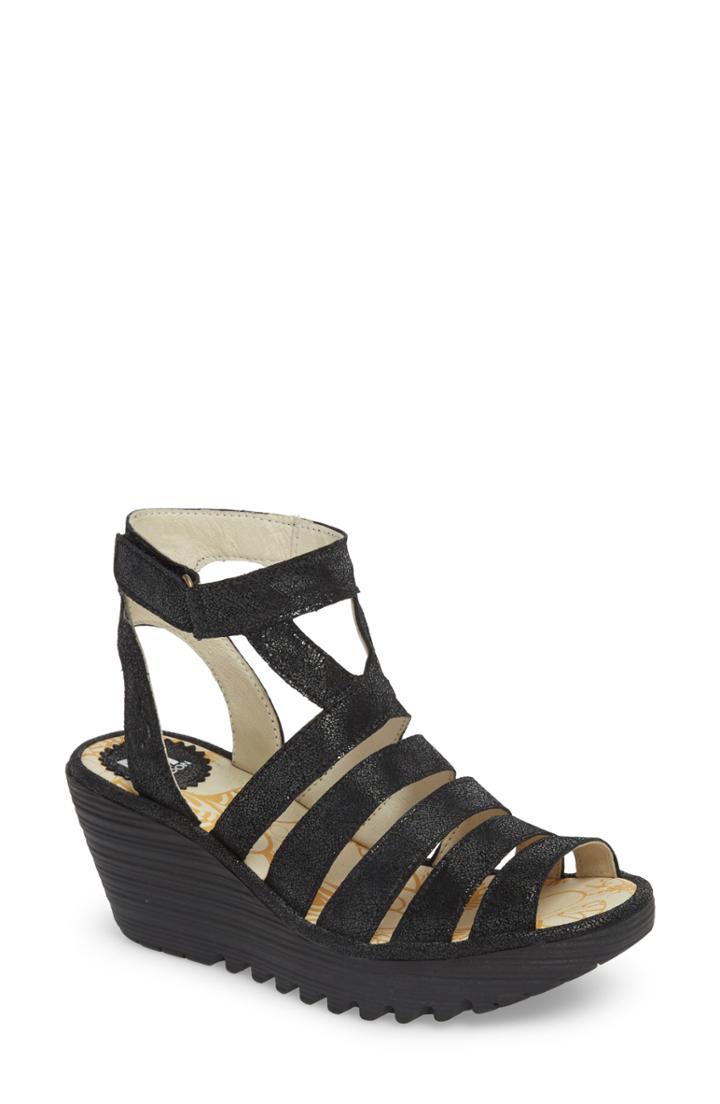 Women's Fly London Yeba Wedge Sandal