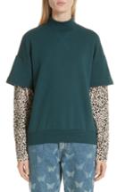 Women's Sandy Liang Layered Leopard Print - Green