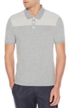 Men's Original Penguin Pieced Polo - Grey