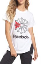 Women's Reebok Graphic Logo Tee - White