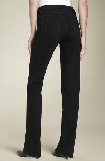 Petite Women's Nydj Stretch Straight Leg Jeans