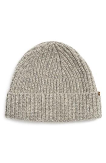 Men's Billy Reid Cashmere Beanie - Grey