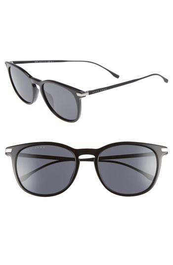 Men's Boss 53mm Sunglasses - Black