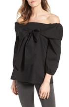 Women's Wallis Bow Front Off The Shoulder Top