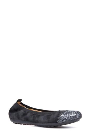 Women's Geox Piuma Cap Toe Ballet Flat Us / 36eu - Grey