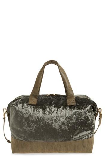 Sole Society Venti Velvet Duffel Bag -