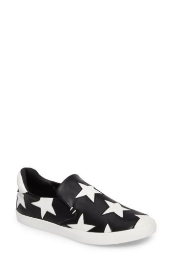 Women's Coconuts By Matisse Highlight Slip-on Star Sneaker M - Black