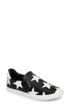 Women's Coconuts By Matisse Highlight Slip-on Star Sneaker M - Black