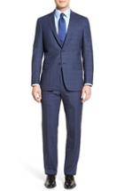 Men's Hart Schaffner Marx Classic Fit Windowpane Wool Suit