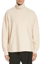 Men's Lemaire Long Sleeve Roll Neck T-shirt - White