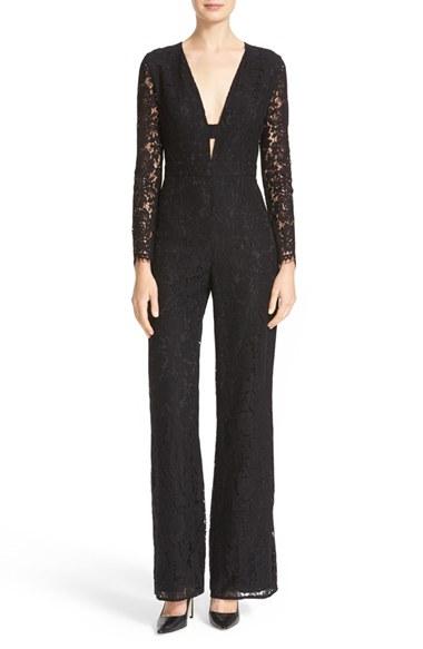 Women's Diane Von Furstenberg Kyara Lace Jumpsuit