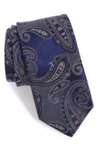 Men's John W. Nordstrom Paisley Silk Tie, Size - Blue