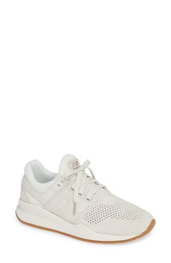 Women's New Balance 247 Sneaker B - White