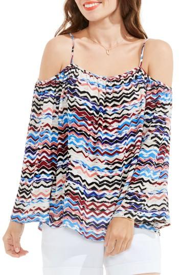 Women's Vince Camuto Herringbone Muses Off The Shoulder Top
