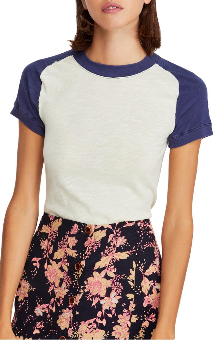 Women's Free People Night Sky Tee - White