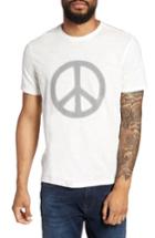 Men's John Varvatos Star Usa Peace Applique T-shirt - White