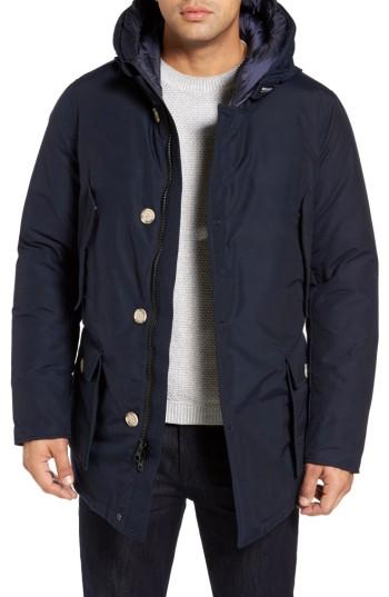 Men's Woolrich John Rich Down Arctic Parka - Blue