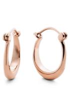 Women's Shinola Crescent Small Hoop Earrings