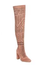 Women's Steve Madden Eden Over The Knee Boot .5 M - Pink
