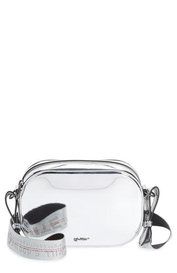 Off-white Mirror Camera Bag - Metallic