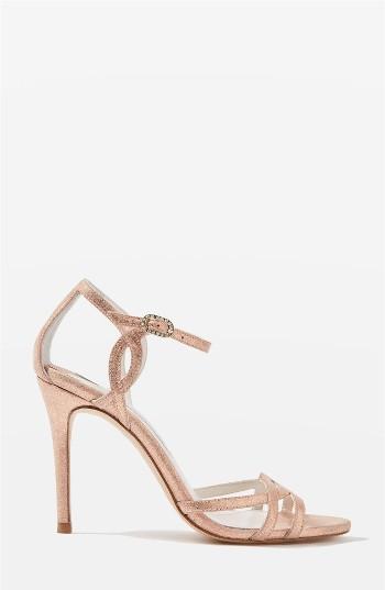 Women's Topshop Bride Belle Strappy Sandals .5us / 36eu - Pink